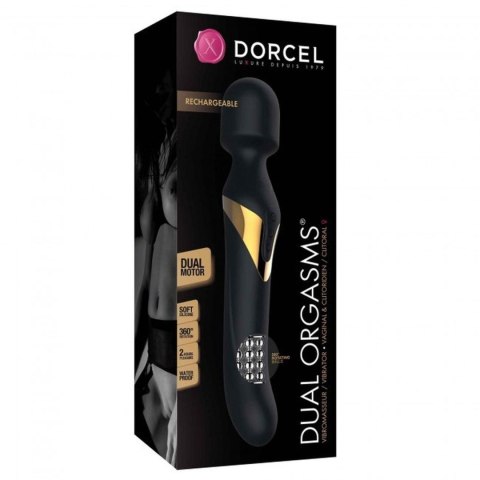 Masażer Dorcel Dual Orgasms 7 Trybów 3 Programy USB Ładowany Złoty - Dorcel