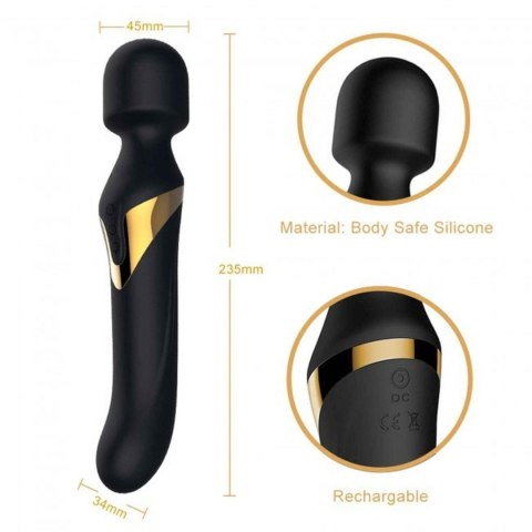 Masażer Dorcel Dual Orgasms 7 Trybów 3 Programy USB Ładowany Złoty - Dorcel