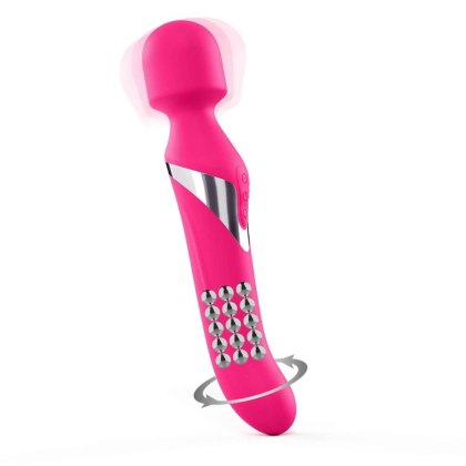 Masażer Dorcel Dual Orgasms 7 Trybów 3 Programy USB Ładowany Magenta - Dorcel