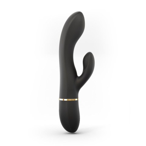 Wibrator Króliczek Czarny Silikonowy USB - GLAM RABBIT
