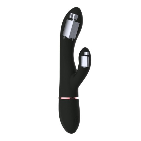 Wibrator Króliczek Czarny Silikonowy USB - GLAM RABBIT