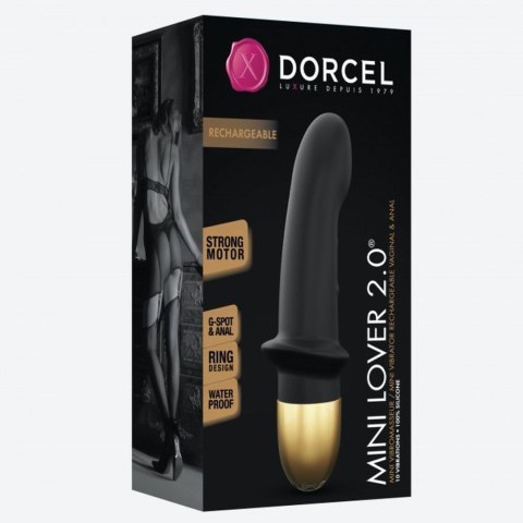 Mini Wibrator Mini Lover Black 2.0 USB Ładowany