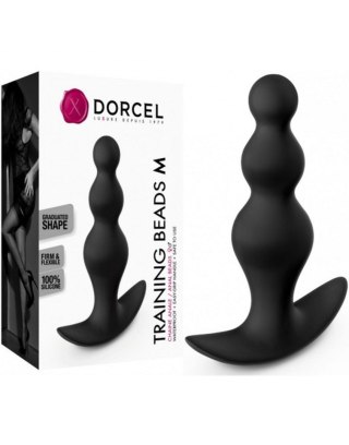 Koraliki analne czarne TRAINING BEADS M DORCEL