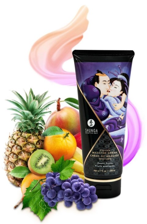 Krem do masażu owoce egzotyczne Exotic Fruits 200ml SHUNGA