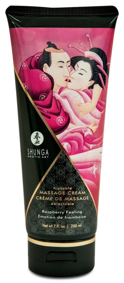 Krem do masażu malina Raspberry Feeling 200ml SHUNGA