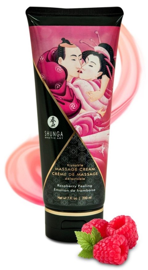 Krem do masażu malina Raspberry Feeling 200ml SHUNGA