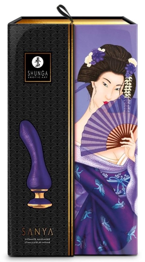 Wibrator Do Punktu G Fioletowy - SANYA Intimate Massager