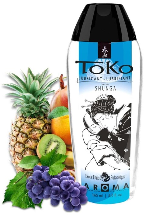 Lubrykant smakowy owoce egzotyczne Toko Aroma Exotic Fruits 165ml SHUNGA