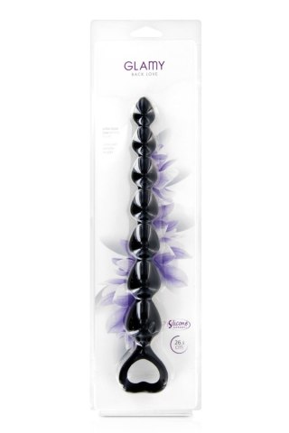 Koraliki analne czarne BACK LOVE BLACK M