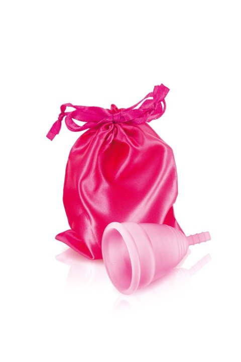 Kubeczek menstruacyjny różowy MENSTRUAL CUP PINK S