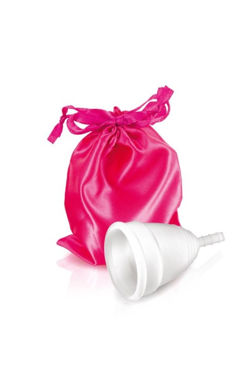 Kubeczek menstruacyjny biały MENSTRUAL CUP WHITE L
