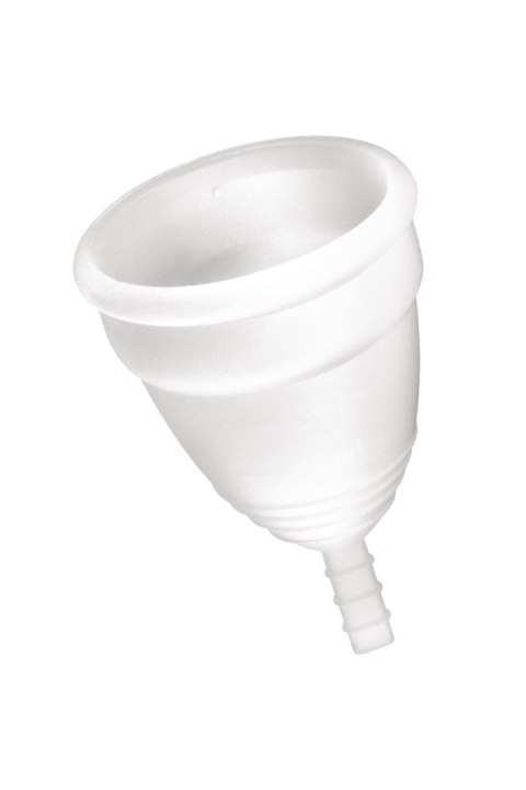 Kubeczek menstruacyjny biały MENSTRUAL CUP WHITE S