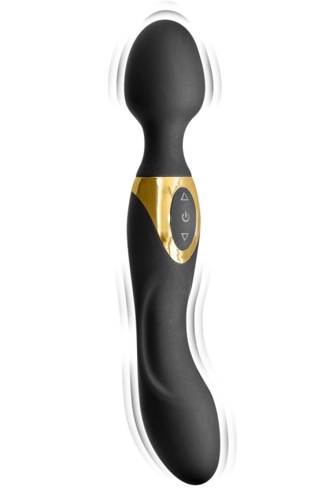 Masażer My Goddess Wand Vibro USB Ładowany Czarny - Black Empire