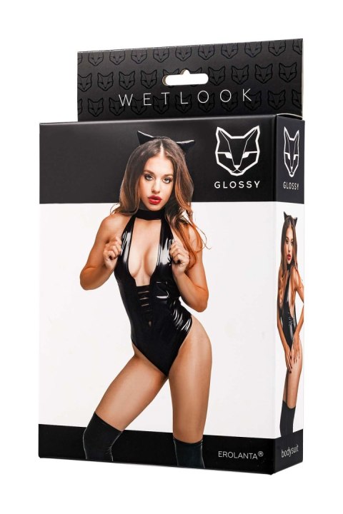 Kostium kotek czarny rozmiar M Glossy Kitti