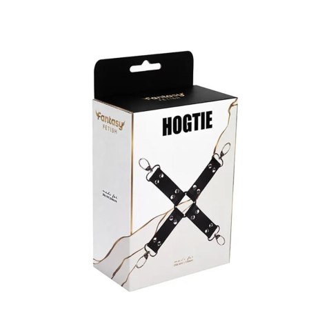 Uprząż BDSM czarna Hogtie FANTASY