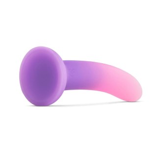 Dildo silikonowe do STRAP-ON różowo-fioletowe 17.8cm Ombre Silicone Dildo SO DIVINE