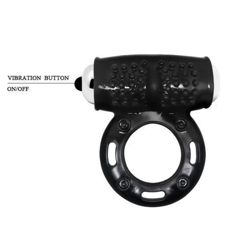 Pierścień Erekcyjny Wibrujący 10-Funkcyjny- POWET RING, 10 vibration functions-BAILE