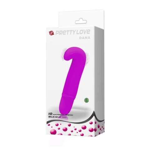Wibrator Do Punktu G Z 10 Funkcjami Wibracji Czarny - Pretty Love