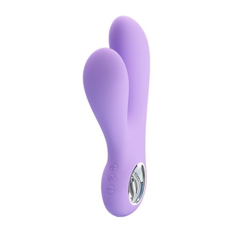 Elegancki Masażer Z Funkcją Stymulacji Punktu G I Łechtaczki Niebieski - PRETTY LOVE CANROL USB BLUE 7 FUNCTION