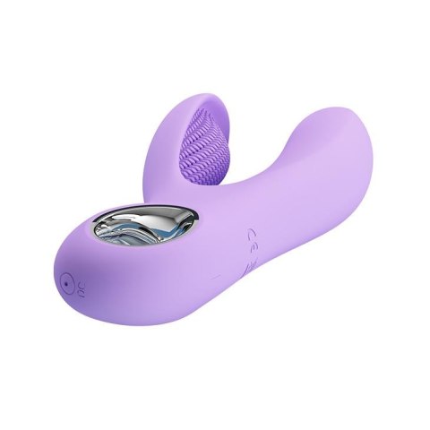 Elegancki Masażer Z Funkcją Stymulacji Punktu G I Łechtaczki Niebieski - PRETTY LOVE CANROL USB BLUE 7 FUNCTION