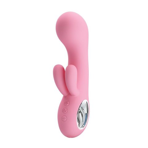 Masażer Punktu G Z Regulacją Mocy I Silikonem Medycznym - PRETTY LOVE CHRIS USB 7 VIBRATION