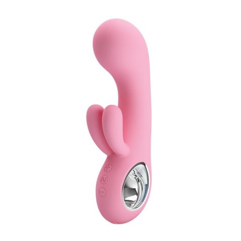 Masażer Punktu G Z Regulacją Mocy I Silikonem Medycznym - PRETTY LOVE CHRIS USB 7 VIBRATION