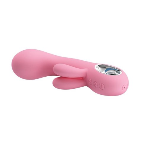 Masażer Punktu G Z Regulacją Mocy I Silikonem Medycznym - PRETTY LOVE CHRIS USB 7 VIBRATION