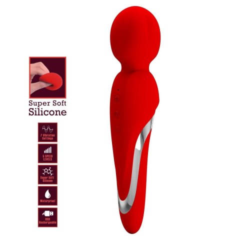 Wibrator Walter 7 Trybów 5 Poziomów Prędkości USB - PRETTY LOVE