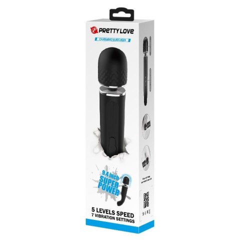 Wibrator Masażer 24 cm Super Power – Pretty Love
