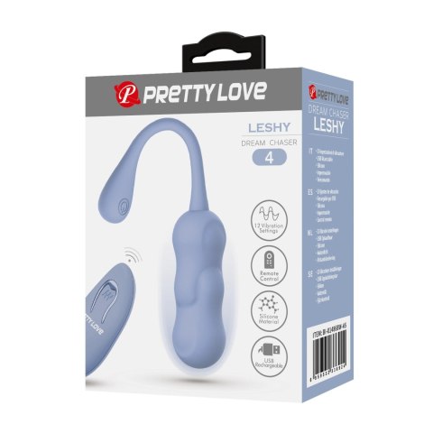 Jajeczko Wibrujące Sylikonowe Z Pilotem- PRETTY LOVE
