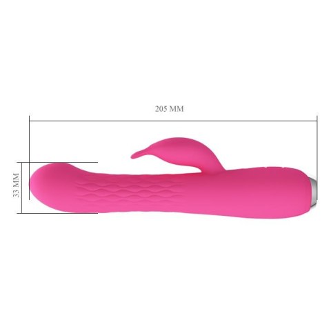 Wibrator Silikonowy Z Funkcją Obrotową - PRETTY LOVE MOLLY