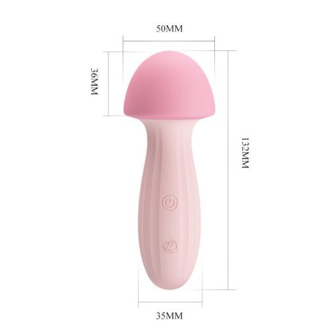 Mini Różdżka Wibracyjna Masująca Z Elastyczną Szyjką Różowa – Pretty Love