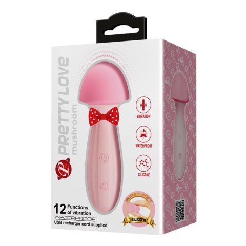 Mini Różdżka Wibracyjna Masująca Z Elastyczną Szyjką Różowa – Pretty Love