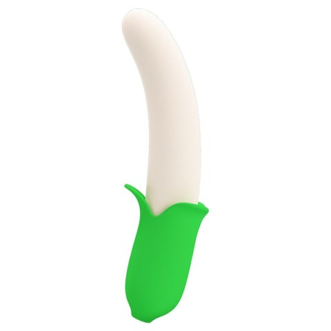 Wibrator Silikonowy Profilowany Banan Ergonomiczny Żółty – Pretty Love