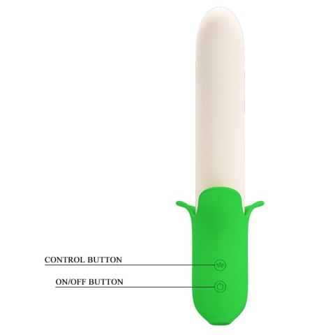 Wibrator Silikonowy Profilowany Banan Ergonomiczny Żółty – Pretty Love