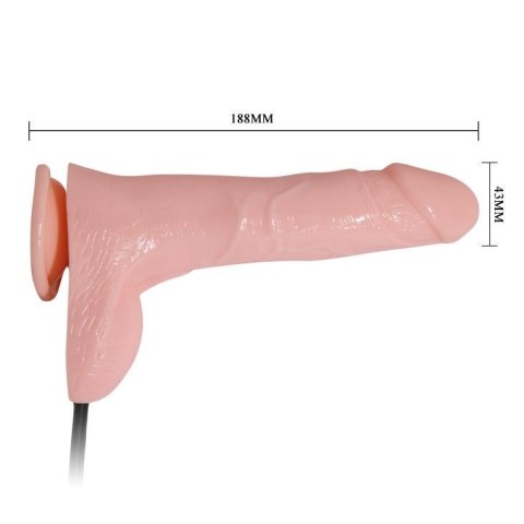 Realistyczny Wibrator Anatomiczny Nadmuchiwany Z Przyssawką Cielisty – Baile