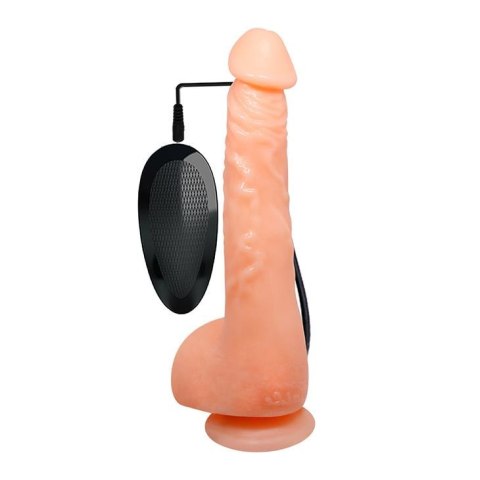 Realistyczny Wibrator Anatomiczny Z Pilotem I Przyssawką Cielisty 24,9 cm – Baile