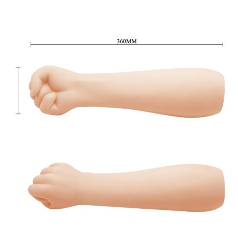 Dildo do fistingu ręka cieliste 36cm PRETTY LOVE Big Fist BAILE