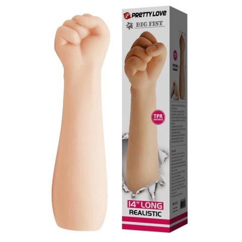 Dildo do fistingu ręka cieliste 36cm PRETTY LOVE Big Fist BAILE