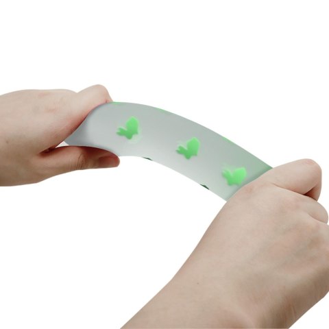 Dildo świecące zielone Romantic Rendezvous, Luminous Suction Pretty Love BAILE