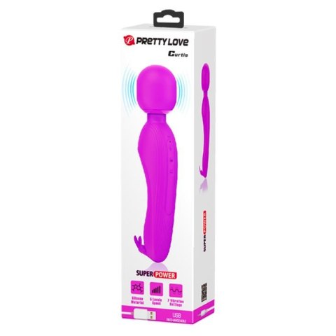 Wibrator Masażer Stymulator Fioletowy 7 Trybów Curtis – Pretty Love