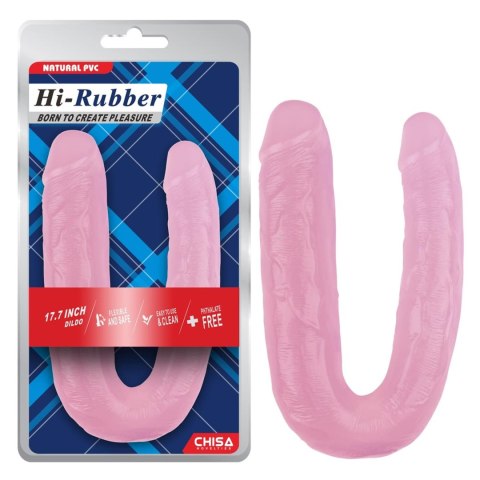 Dildo podwójne różowe 22.5cm CHISA