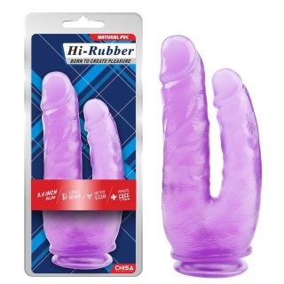 Dildo podwójne fioletowe 25cm CHISA