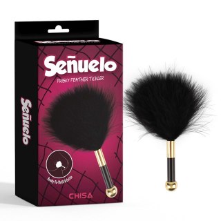Piórko do łaskotania czarne małe Frisky Feather Tickler CHISA