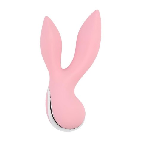Wibrator Króliczek Kompaktowy Z Jedwabistą Powłoką Różowy – Light Pink Oh My Rabbit