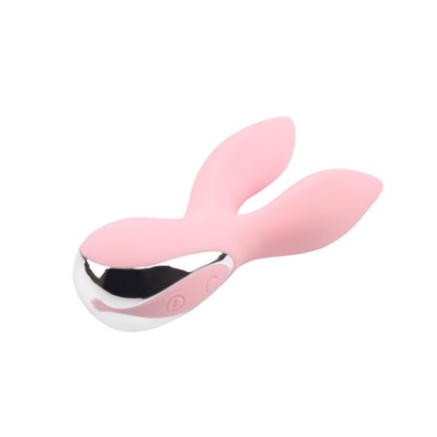 Wibrator Króliczek Kompaktowy Z Jedwabistą Powłoką Różowy – Light Pink Oh My Rabbit