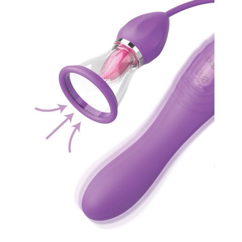 Multifunkcyjny wibrator Her Ultimate Pleasure Max - Purple Fantasy For Her Fantasy for Her