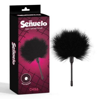 Piórko do łaskotania czarne Pleasure Feather Tickler CHISA