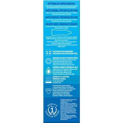 Prezerwatywy Lateksowe Grubsze Extra Safe 12 Szt. Durex Durex