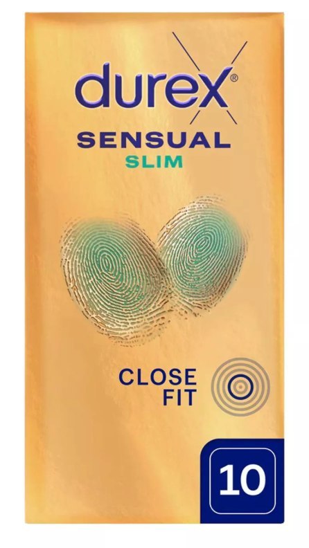 Prezerwatywy Sensual Slim 10 Szt Durex Durex